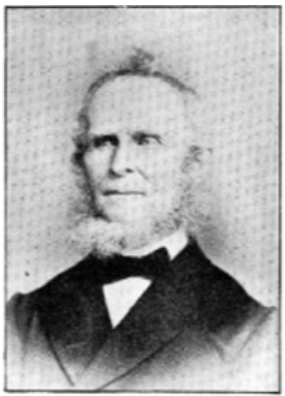 Black and white portrait photo of Rev. Decimus Dolamore.